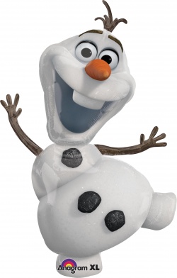 Fóliový balónek Olaf z Frozen - velký