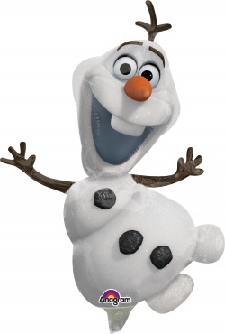 Fóliový balónek Olaf z Frozen - malý