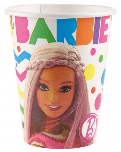 Papírový kelímek Barbie - sada